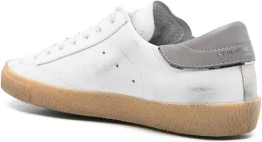 Philippe Model Lage Sneakers White Heren