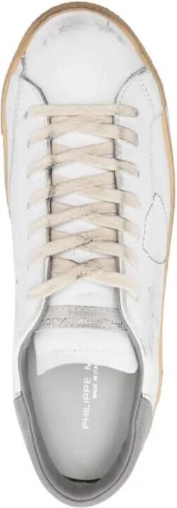 Philippe Model Lage Sneakers White Heren