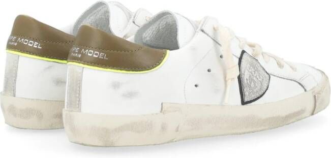 Philippe Model Lage Sneakers Zwart White Heren