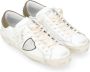 Philippe Model Lage Sneakers Zwart White Heren - Thumbnail 4