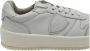 Philippe Model Lage Snit Leren Sneakers met Geperforeerde Neus Gray Heren - Thumbnail 2