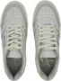 Philippe Model Lage Snit Leren Sneakers met Geperforeerde Neus Gray Heren - Thumbnail 7