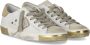 Philippe Model Witte Veterschoenen met Distressed Finish White Dames - Thumbnail 17