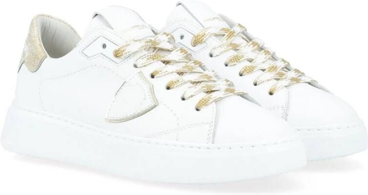 Philippe Model Lage Tempel Dames Sneakers White Dames