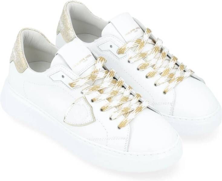 Philippe Model Lage Tempel Dames Sneakers White Dames