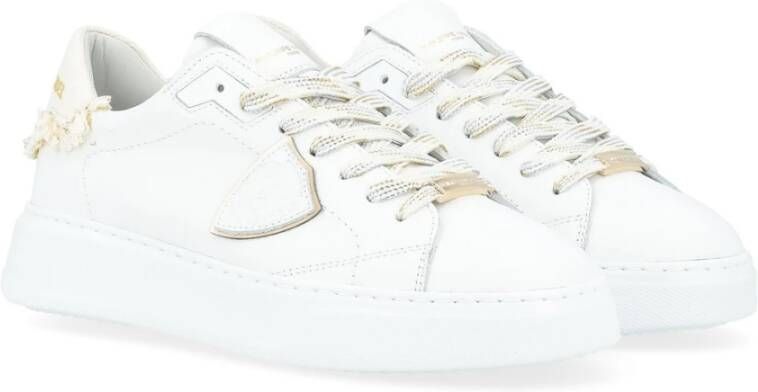 Philippe Model Lage Tempel Dames Sneakers White Dames