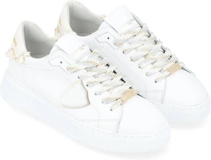 Philippe Model Lage Tempel Dames Sneakers White Dames