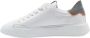 Philippe Model Lage Tempel Sneakers in Wit Zilver White Heren - Thumbnail 2