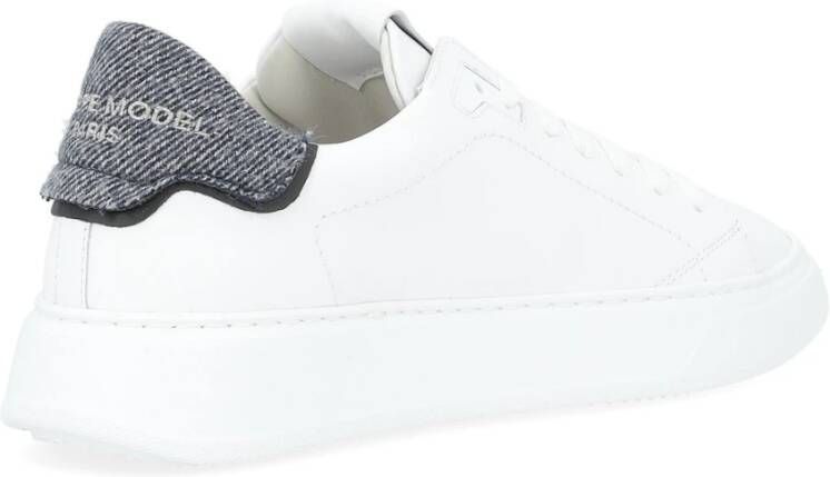 Philippe Model Lage Tempel Sneakers White Heren