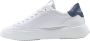 Philippe Model Lage Tempel Suède Sneakers in Wit White Heren - Thumbnail 2