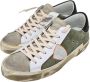 Philippe Model Lage Top Militaire Witte Sneakers Green Heren - Thumbnail 3