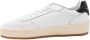 Philippe Model Lage Top Sneakers in Wit en Zwart White Heren - Thumbnail 2