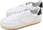 Philippe Model Lage Top Sneakers in Wit en Zwart White Heren - Thumbnail 3