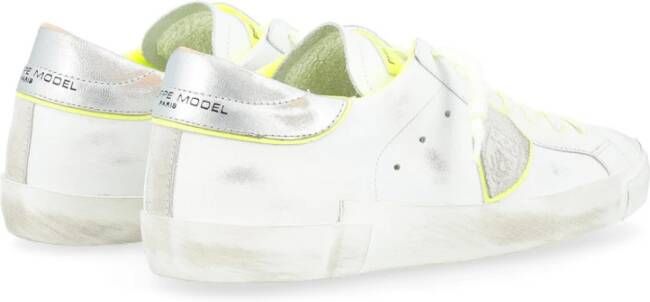 Philippe Model Lage Top Sneakers in Wit White Heren