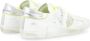 Philippe Model Lage Top Sneakers in Wit White Heren - Thumbnail 3