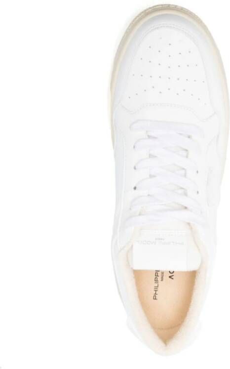 Philippe Model Lage Top Sneakers Lyon Cl04 White Heren