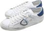 Philippe Model Lage Top Sneakers met Borduurdetail White Heren - Thumbnail 3