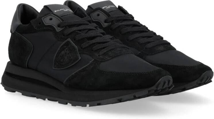 Philippe Model Lage Top Sneakers voor Mannen Black Heren