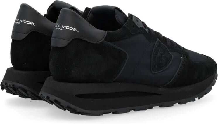 Philippe Model Lage Top Sneakers voor Mannen Black Heren