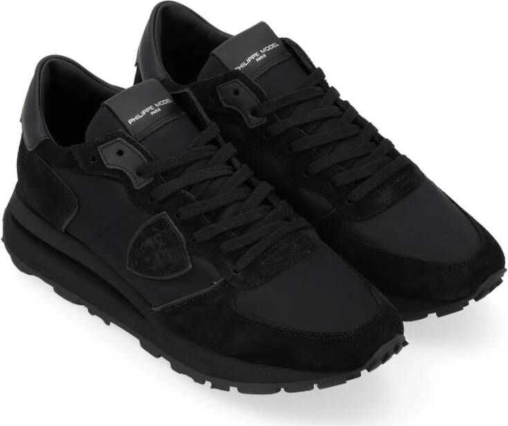 Philippe Model Lage Top Sneakers voor Mannen Black Heren