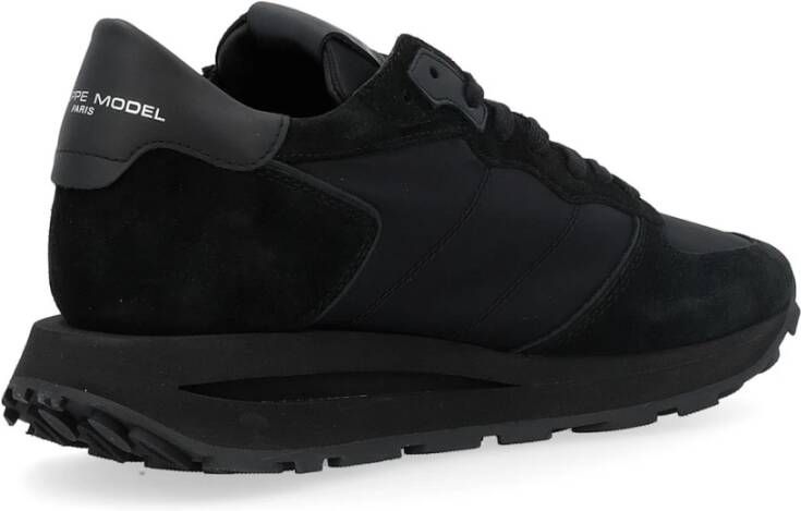 Philippe Model Lage Top Sneakers voor Mannen Black Heren