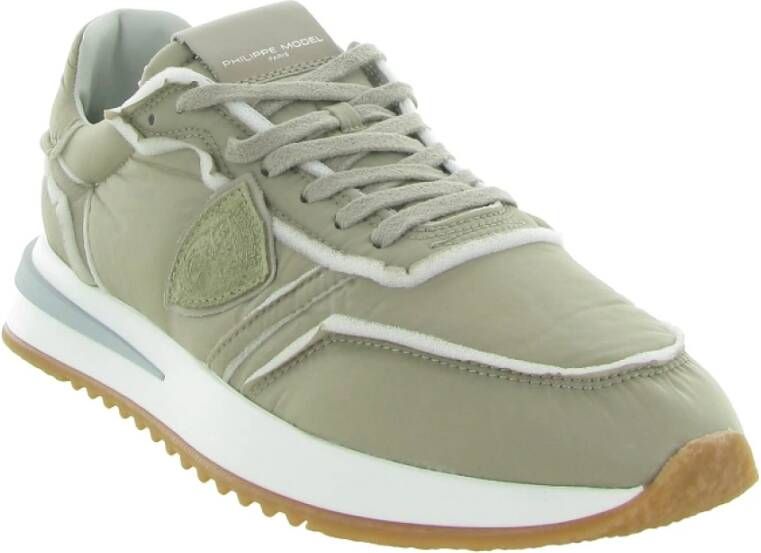 Philippe Model Lage Top Sneakers voor Mannen Gray Heren