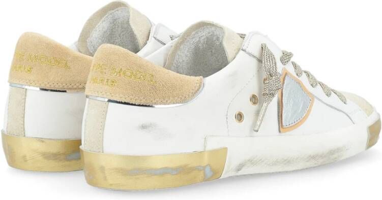 Philippe Model Lage Top Sneakers voor Vrouwen White Dames