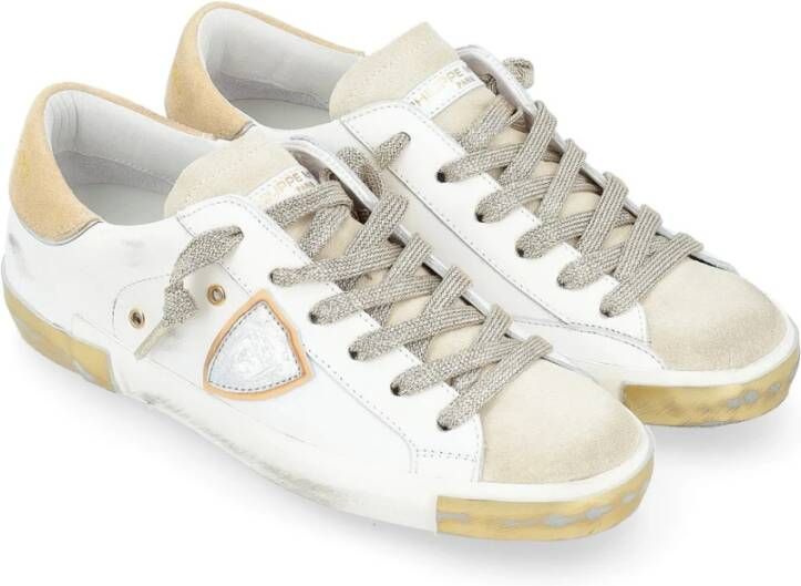 Philippe Model Lage Top Sneakers voor Vrouwen White Dames