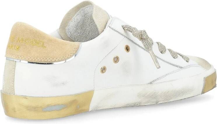 Philippe Model Lage Top Sneakers voor Vrouwen White Dames