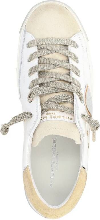 Philippe Model Lage Top Sneakers voor Vrouwen White Dames