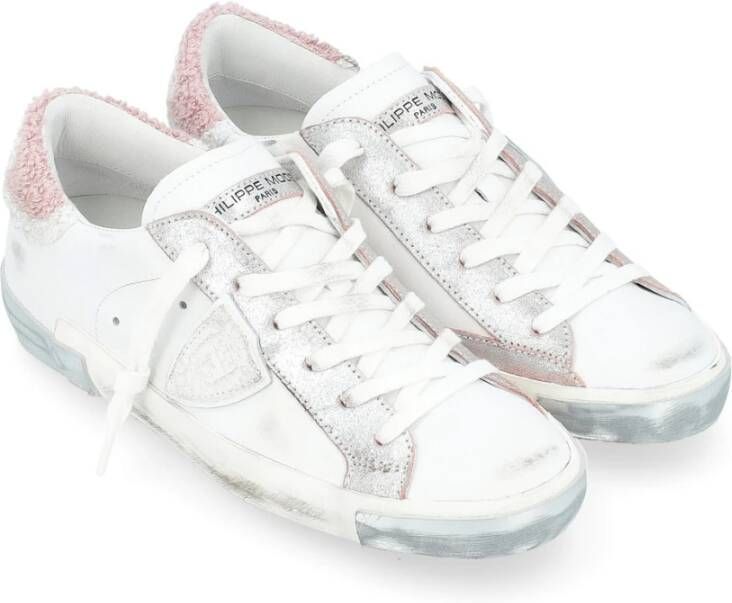 Philippe Model Lage Top Sneakers voor Vrouwen White Dames