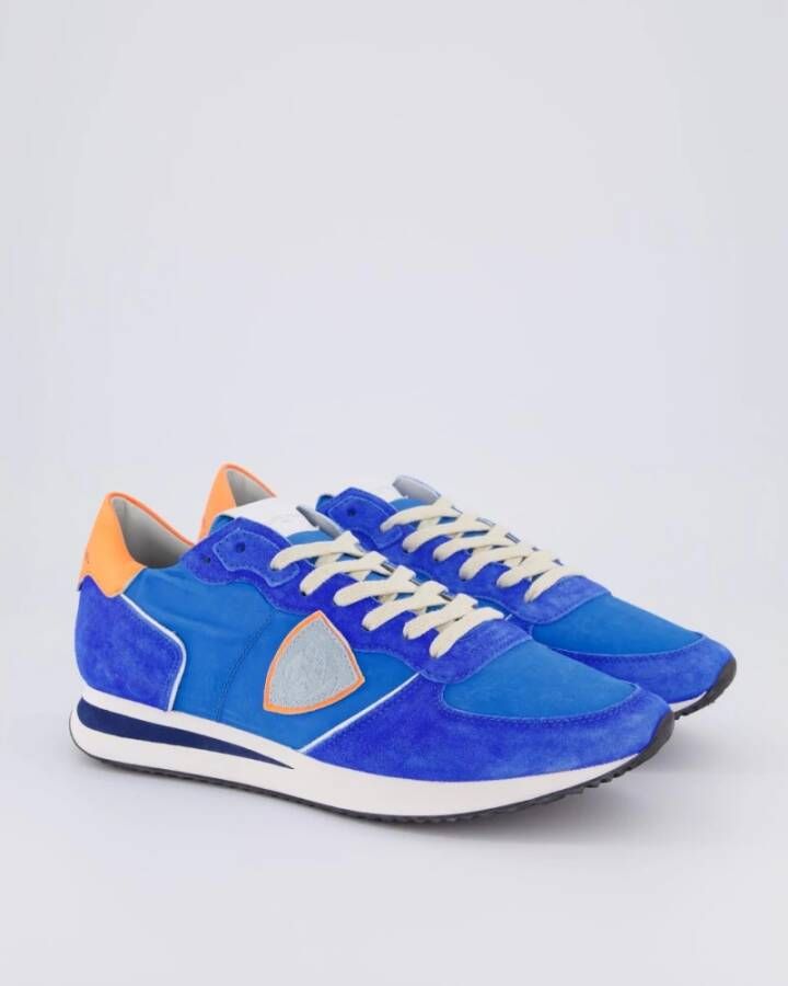 Philippe Model Lage Top Trpx Sneakers Blue Heren