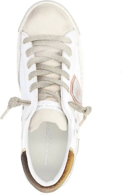 Philippe Model Lage Vrouw Sneakers Prsx-Xe05 White Dames