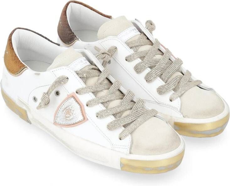 Philippe Model Lage Vrouw Sneakers Prsx-Xe05 White Dames