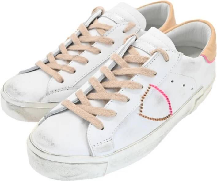 Philippe Model Lage Vrouw Veau Broderie Sneakers Multicolor Dames