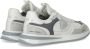 Philippe Model Lage Witte Grijze Sneaker Geborduurd Mesh White Heren - Thumbnail 8