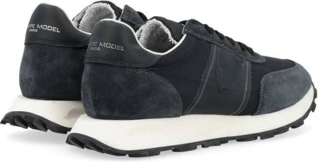 Philippe Model Lage Zwarte Sneakers Black Heren