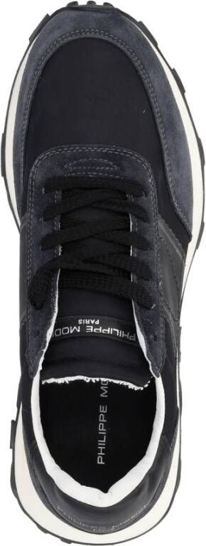 Philippe Model Lage Zwarte Sneakers Black Heren