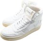 Philippe Model Leeuw Hoge Witte Sneakers White Heren - Thumbnail 3