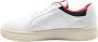 Philippe Model Leeuw Lage Sneakers Wit Rood White Heren - Thumbnail 2