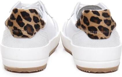 Philippe Model Leopard Pony Skin Mode Sneakers White Dames