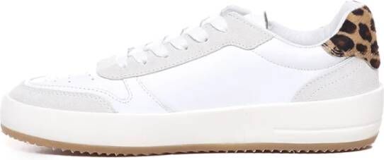 Philippe Model Leopard Pony Skin Mode Sneakers White Dames