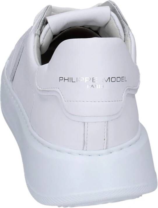 Philippe Model Leren Dames Sneakers Stijlvolle Schoenen White Dames