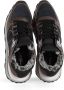 Philippe Model Leren en stoffen hoge sneakers Brown Dames - Thumbnail 5