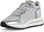 Philippe Model Leren en stoffen hoge sneakers Gray Dames - Thumbnail 2