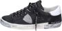 Philippe Model Leren Heren Sneakers Black Heren - Thumbnail 2