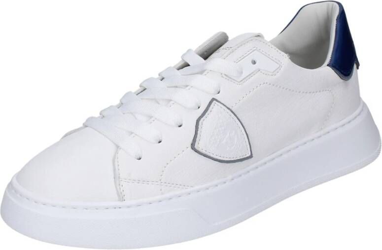 Philippe Model Leren Heren Sneakers Stijlvolle Schoenen White Heren