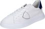 Philippe Model Leren Heren Sneakers Stijlvolle Schoenen White Heren - Thumbnail 4