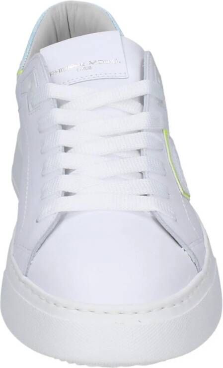 Philippe Model Leren Heren Sneakers Stijlvolle Schoenen White Heren