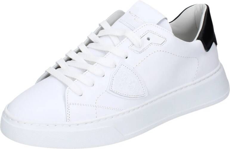 Philippe Model Leren Heren Sneakers Stijlvolle Schoenen White Heren